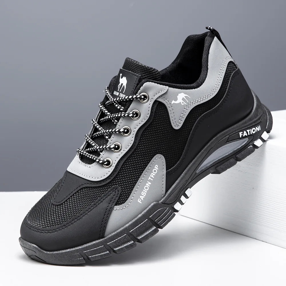 Men's sports and casual outdoor hiking and mountaineering shoes are anti-slip, wear-resistant, comfortable and breathable