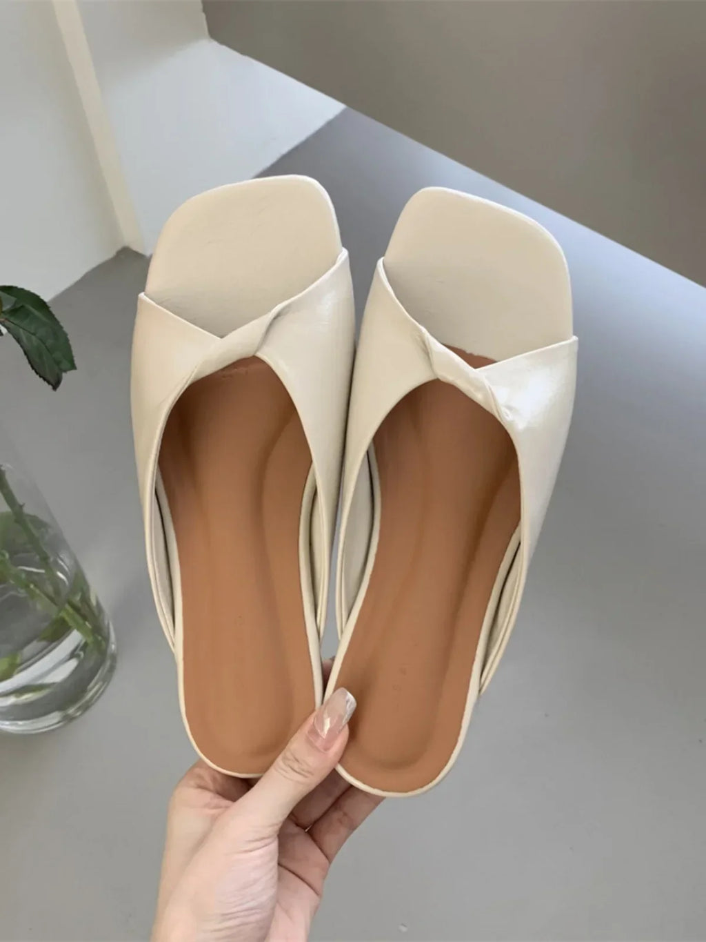 Flats Slippers Women Open Toe Sandals Summer Flip Flops Casual Shoes 2025 Trend Dress Party Shoes Woman Slides Designer