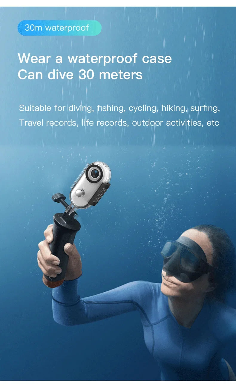 2024 Hot Gift 4K HD Mini Camera Action Cam Wifi High Quality Outdoor Sports Camera Camara Body Cam Camaras Photographic Video