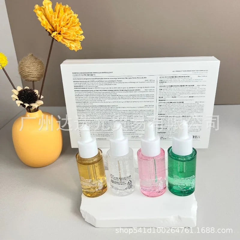 Skin1004 Centella Asiatica Essence Limited Edition Set Box Facial Care Set Soothing Four-color Essence Skin Care Angel