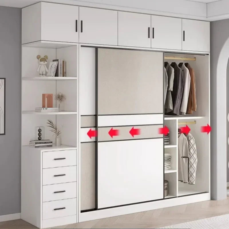 Multifunction Storage Wardrobe Storage Shirts Bedroom Cupboard Clothes Partitions Rangement Armoire Wardrobes Furniture
