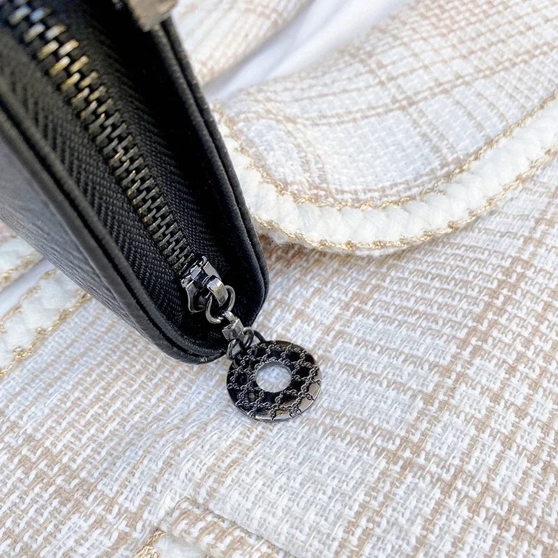 محافظ طويلة للنساء والرجال بتصميم علامة تجارية فاخرة شهيرة، محافظ على شكل جمجمة بانك للسيدات والفتيات، وجيب للنقود وحامل للبطاقات وحقيبة للهاتف