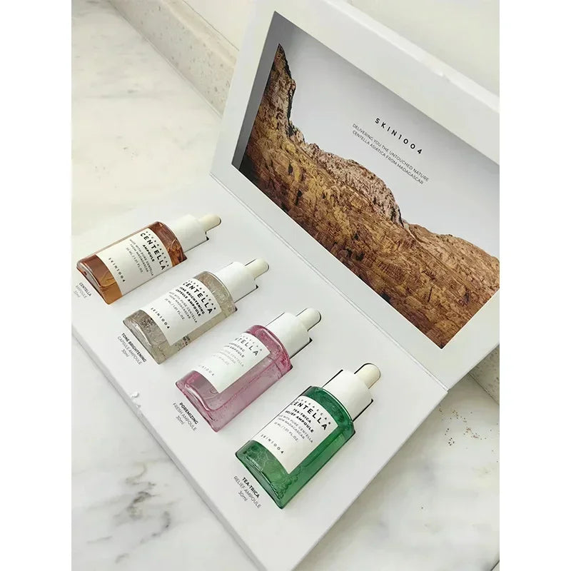 Skin1004 Centella Asiatica Essence Limited Edition Set Box Facial Care Set Soothing Four-color Essence Skin Care Angel