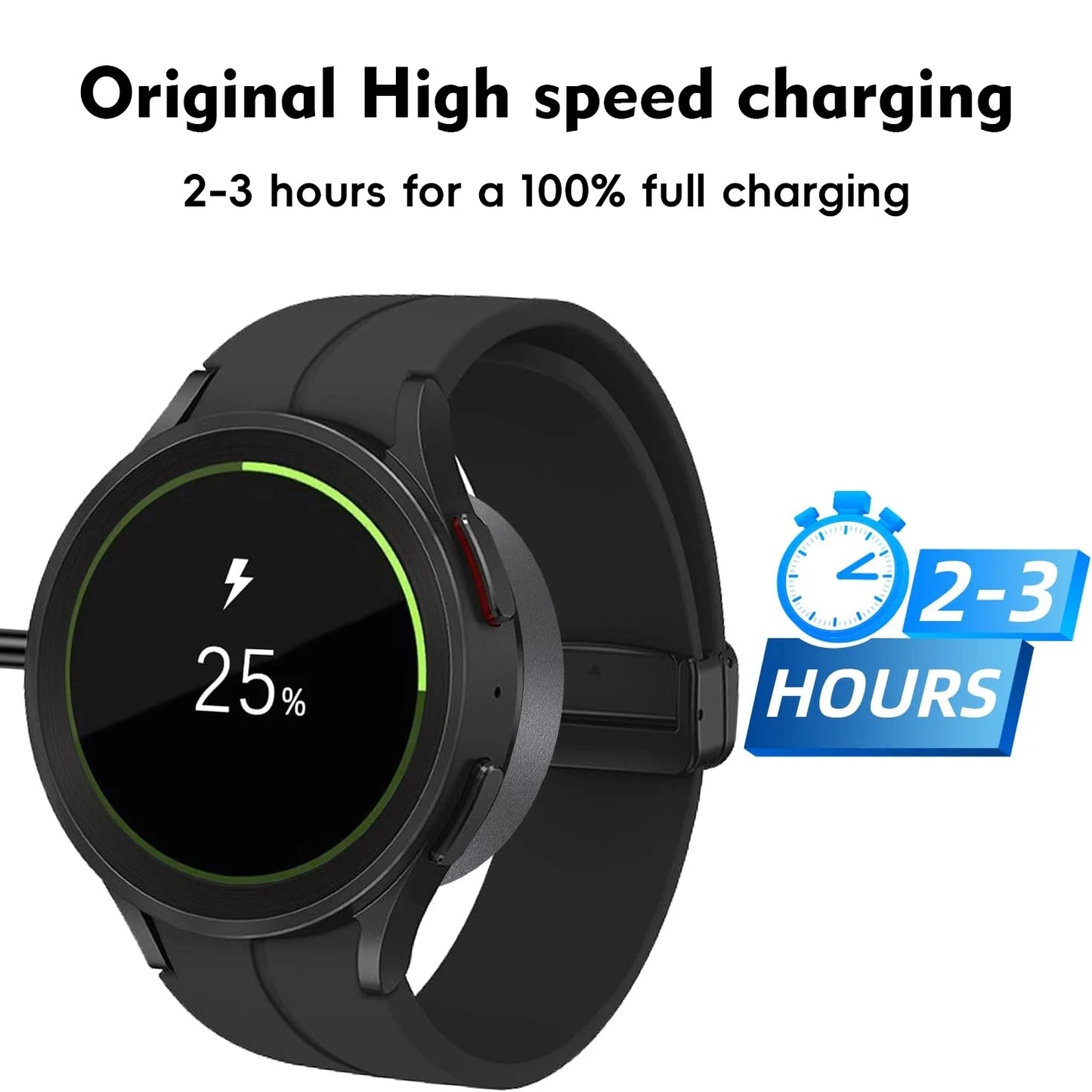 Watch Whiress charger for Galaxy Watch Charger Cable for Galaxy Watch 3/4/5/6/7/8 Ultra 4/6/8 Classic  5 Pro Active 1 /2