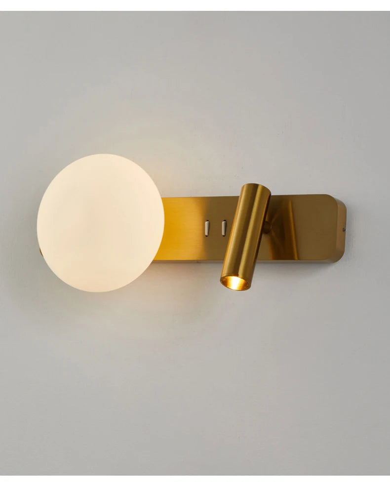 مصباح حائط LED بجانب السرير في غرفة النوم، مصباح حائط بسيط إبداعي قابل للتعديل، ممرات غرفة المعيشة الحديثة، أريكة، خلفية تلفزيون، أضواء جدارية