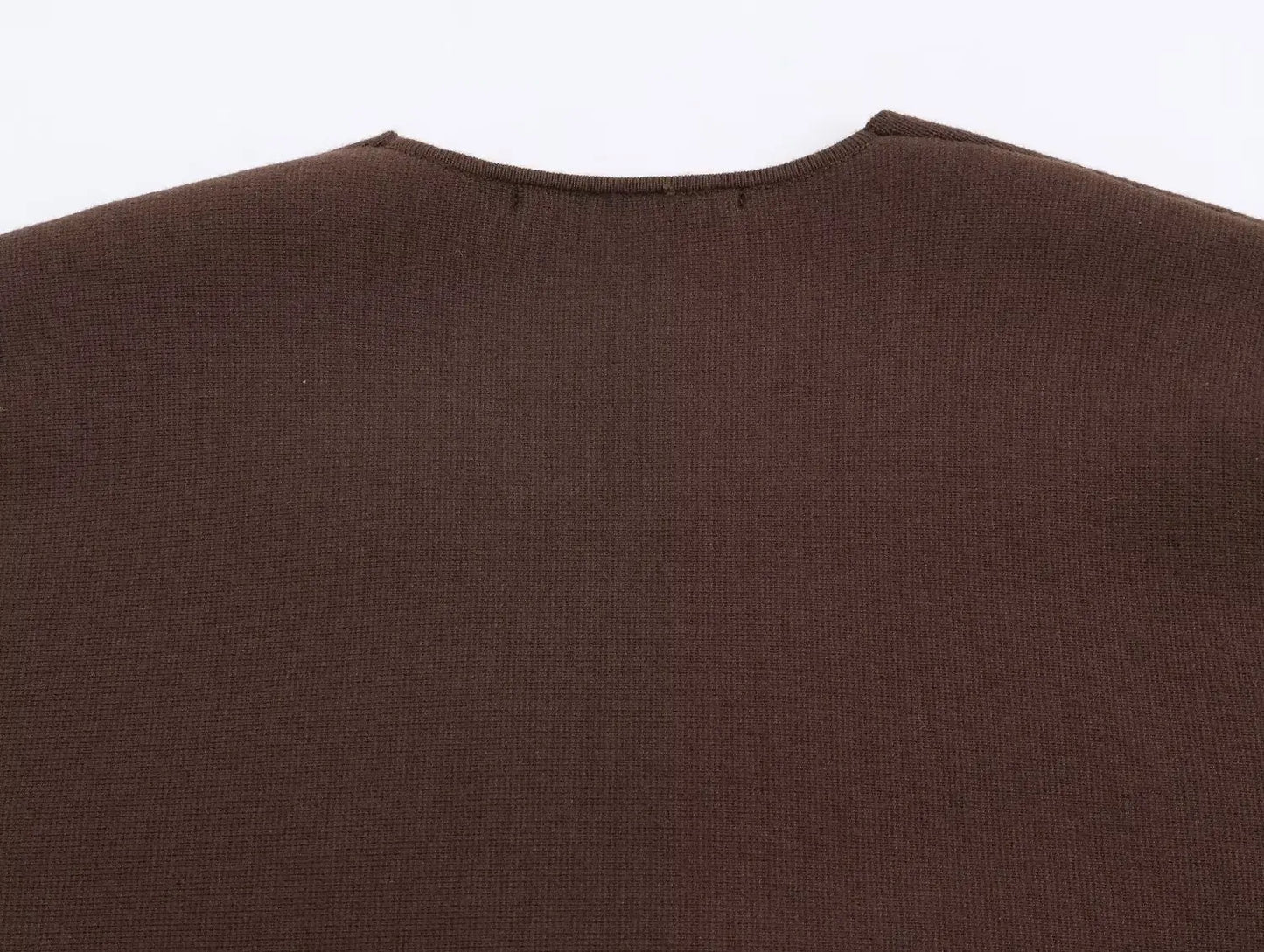 سترة نسائية أنيقة من HH برقبة على شكل حرف V وحزام مزخرف بنمط خريفي غير رسمي بأكمام طويلة محبوكة عصرية