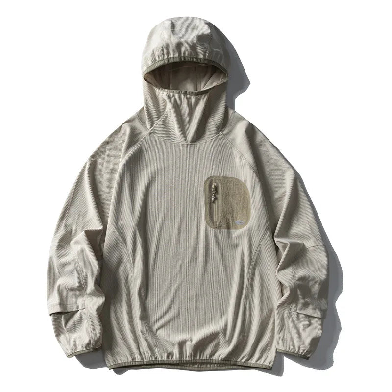 Outdoor Sports Lightweight Quick-Dry Hooded Fleece Training Top Unisex Design with Multiple Color Options Outdoor Camping Hoodie