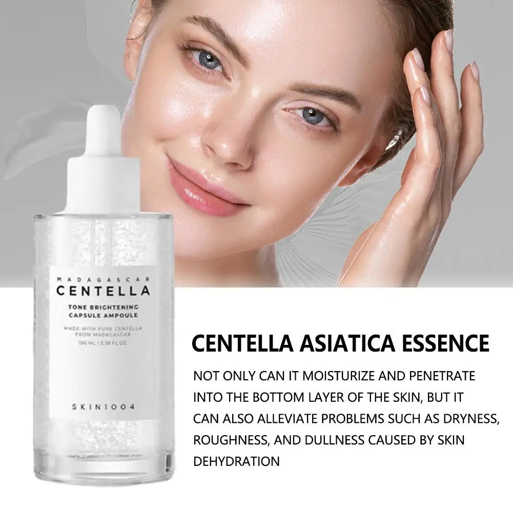 100ml Centella Asiatica Essence Hydrating Repairing Moisturizing Brightening Face Serum Daily Skin Care Solution