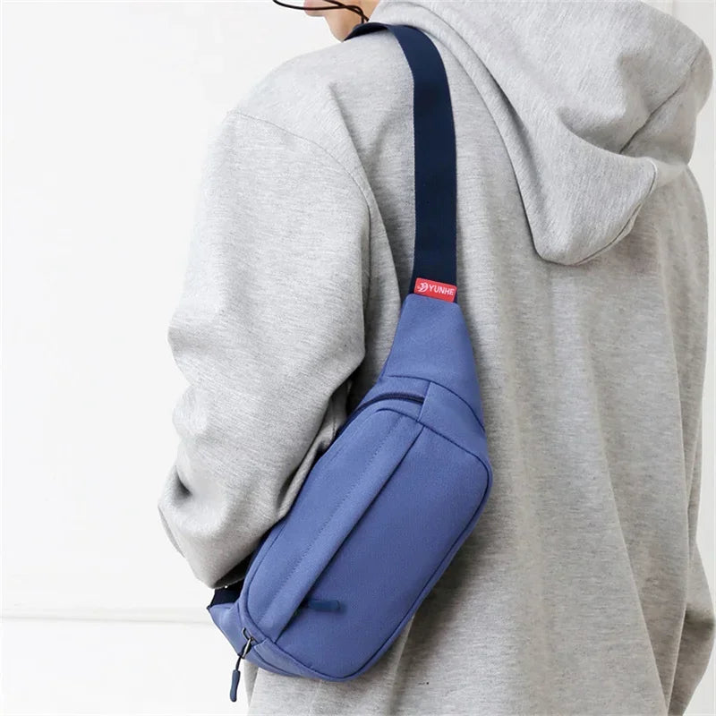2025 Unisex Sports Fanny Pack - Fashion Canvas Waist/Shoulder Bag for Men & Women, Phone Purse with Casual Crossbody Design