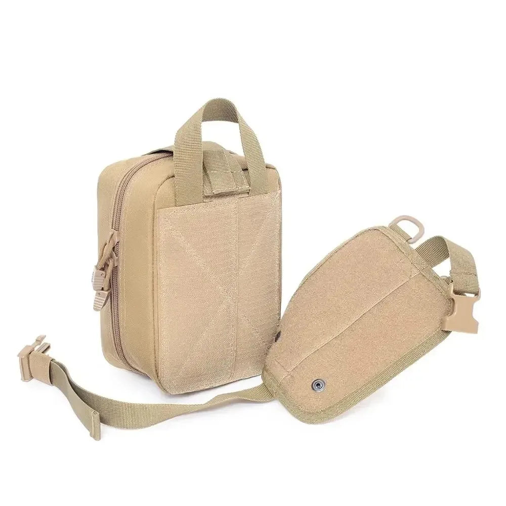 Outdoor first aid medical waist bag outdoor travel storage medical bag molle tactical medical bag
