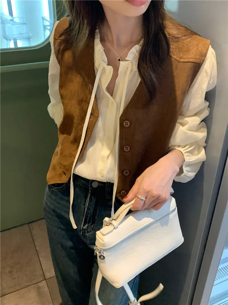 سترات أنيقة للنساء، معطف ربيعي وخريفي، مناسب لجميع المناسبات، كاجوال، موضة كورية، أناقة هاراجوكو، ملابس الشارع، أناقة نسائية