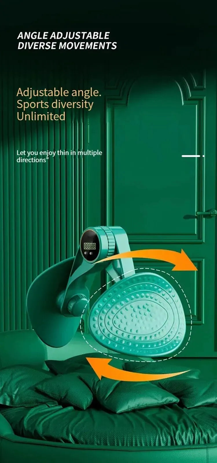 Multifunctional Leg Beauty Device Postpartum Repair Pelvic Floor Muscle Trainer Leg Clamp Countable Trainer Leg Clamp SwiftNest