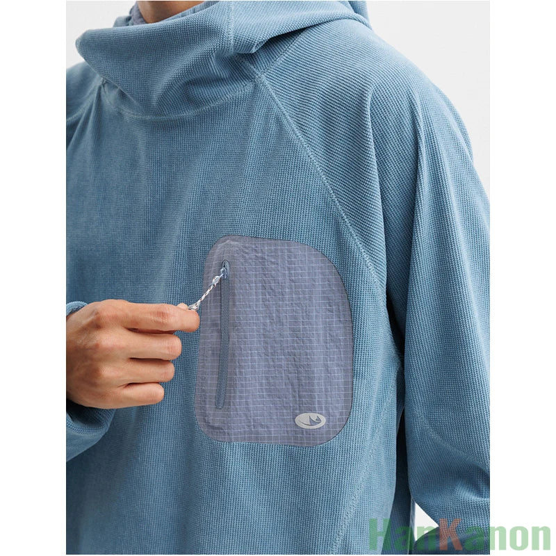 Outdoor Sports Lightweight Quick-Dry Hooded Fleece Training Top Unisex Design with Multiple Color Options Outdoor Camping Hoodie