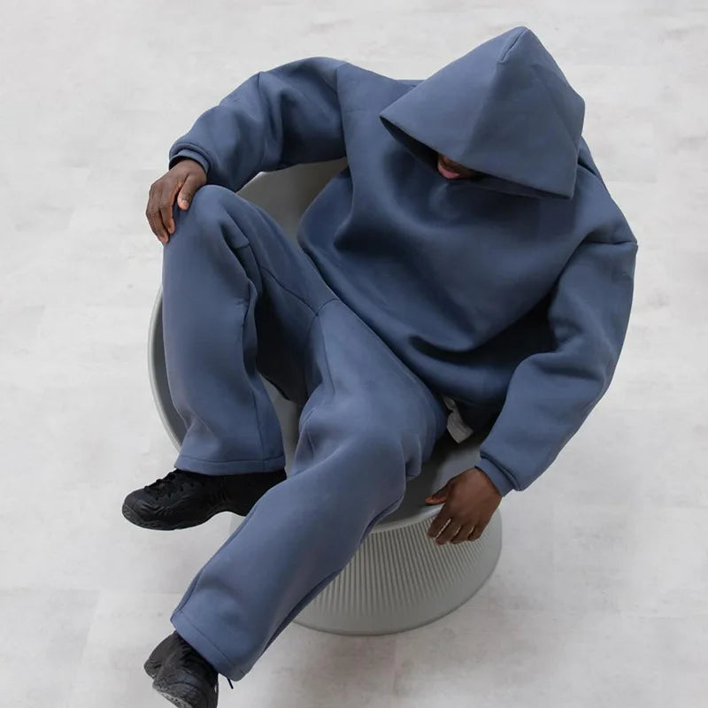 Men's New Sportswear Set | Trendy 2-Piece (Hoodie & Pants) for Outdoor Basketball