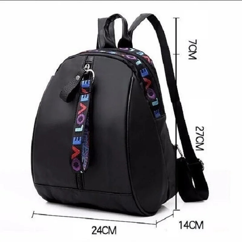 Mini Men's Backpack Fashion Small Black Shoulder School Bag for Man Canvas Designer Waterproof Sports Travel Male Backpacks