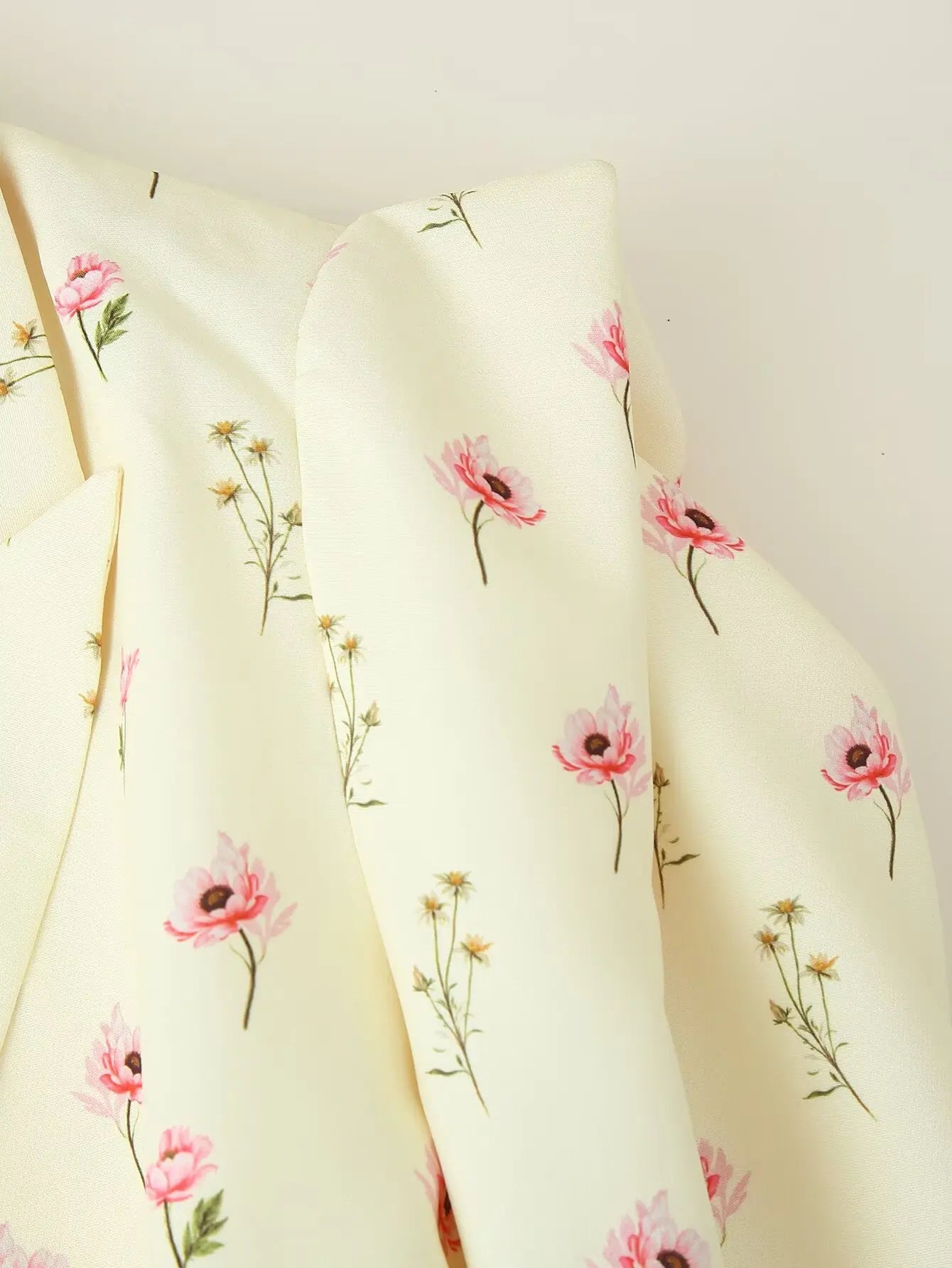 Womens Fashion Blazer Wide Shoulders Waist Tie Long Sleeve Blazer Stylish And Versatile Suitable For Workplace And Casual Wear