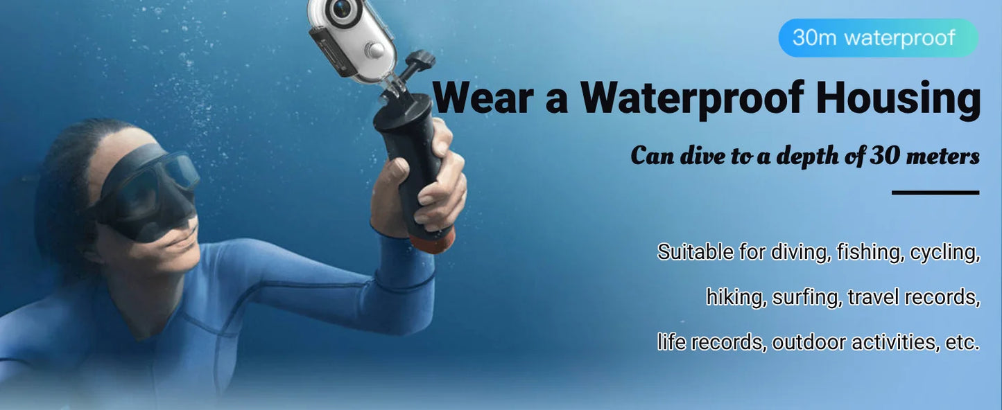 4K Outdoor Sports Camera Multifunction WIFI In Helmet Motorcycle Bike Waterproof Bicycle Action Mini Body Cam Video Recording