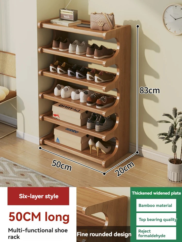 Shoe rack Dormitory Home Multi story Small Narrow Rental Room Dustproof Simple Rack Storage Dormitory Storage Rack Space Shoe Ca