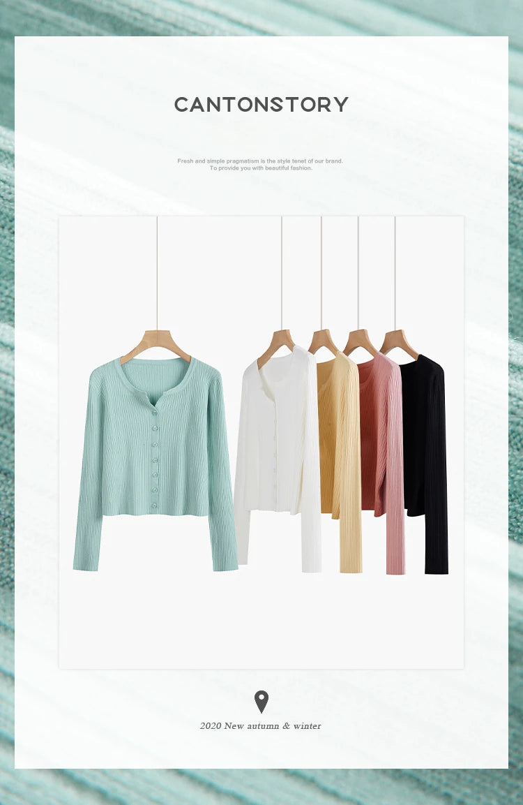 2025 Fashion Women Sweater Female Cardigan Thin Outerwear Short Short Design Sweater Long-sleeve Small Cape Blusa Feminina