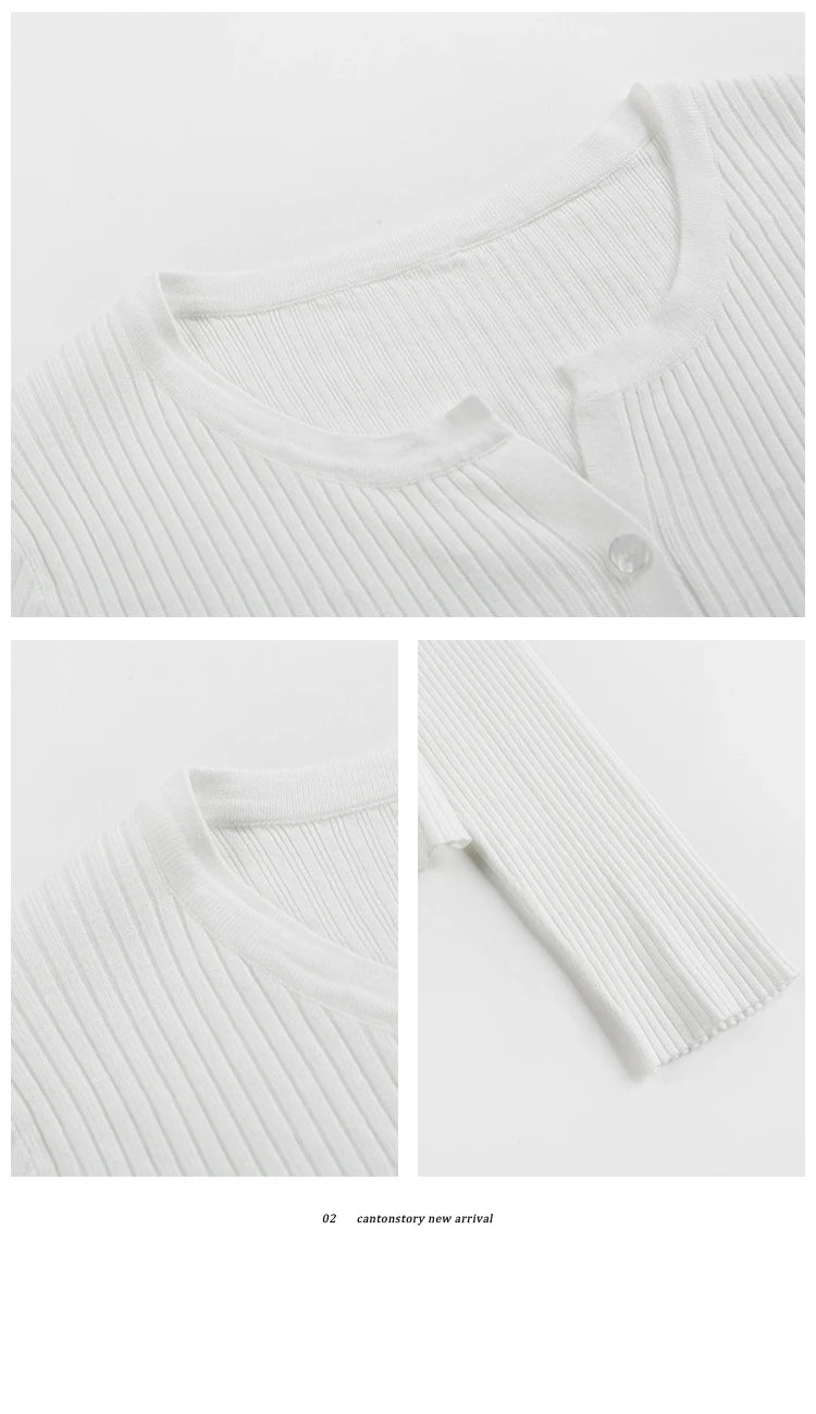 2025 Fashion Women Sweater Female Cardigan Thin Outerwear Short Short Design Sweater Long-sleeve Small Cape Blusa Feminina