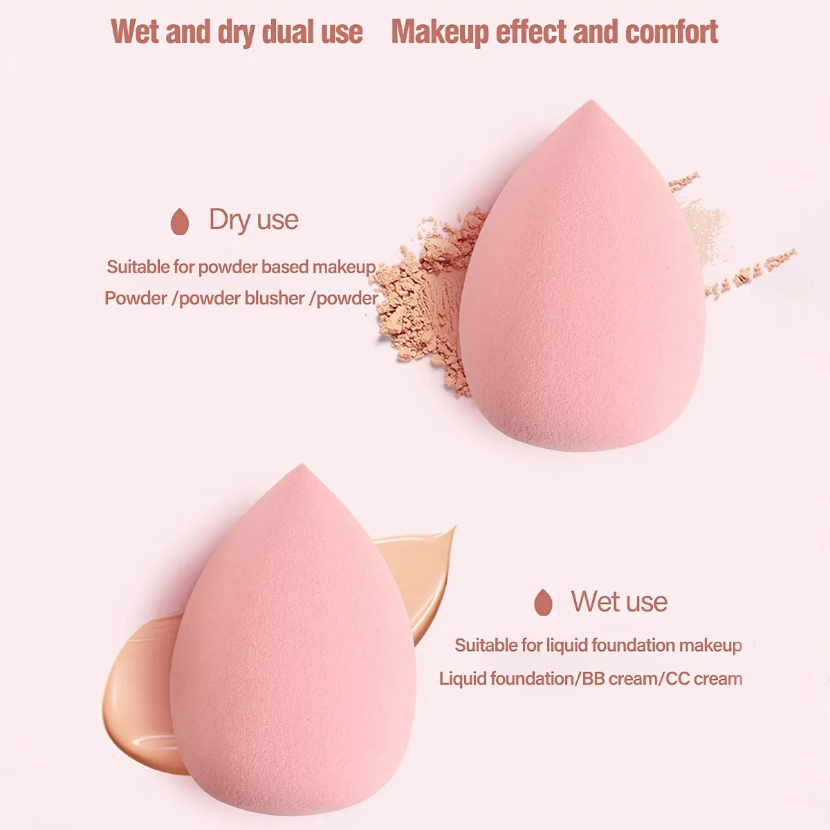 مجموعة من 40 قطعة من أدوات التجميل، حقيبة مكياج للسفر، مجموعة كاملة من فرش التجميل والمكياج، مجموعة نفخة البودرة