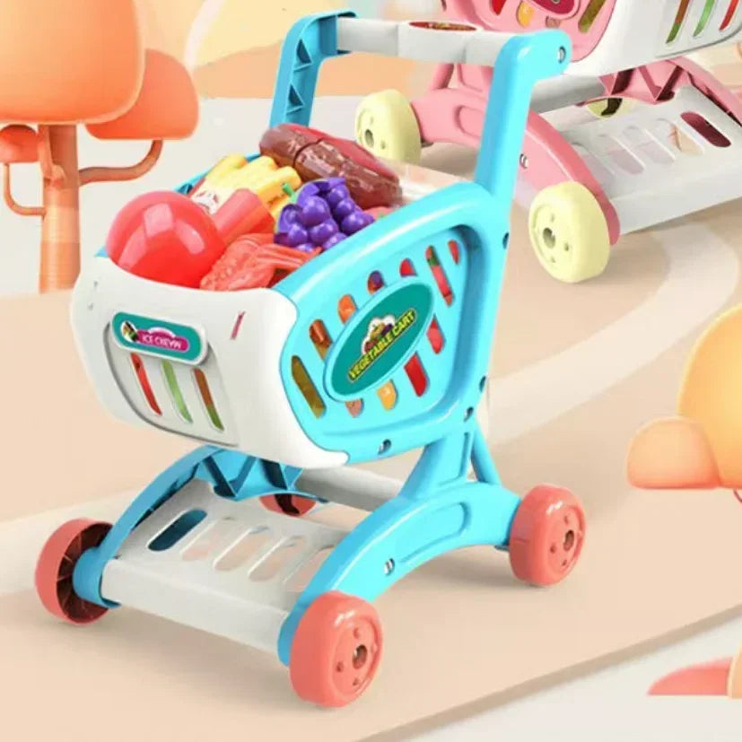 Children's toys, playing house, kitchen toys, boys' and girls' shopping toys, baby and toddler shopping toy sets