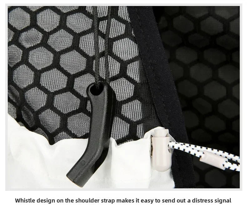 سترة حقيبة مياه رياضية خفيفة الوزن للاستخدام في الهواء الطلق مناسبة لأي استخدام لحقيبة مياه رياضية خارجية سترة تخزين مياه محمولة قابلة للتنفس