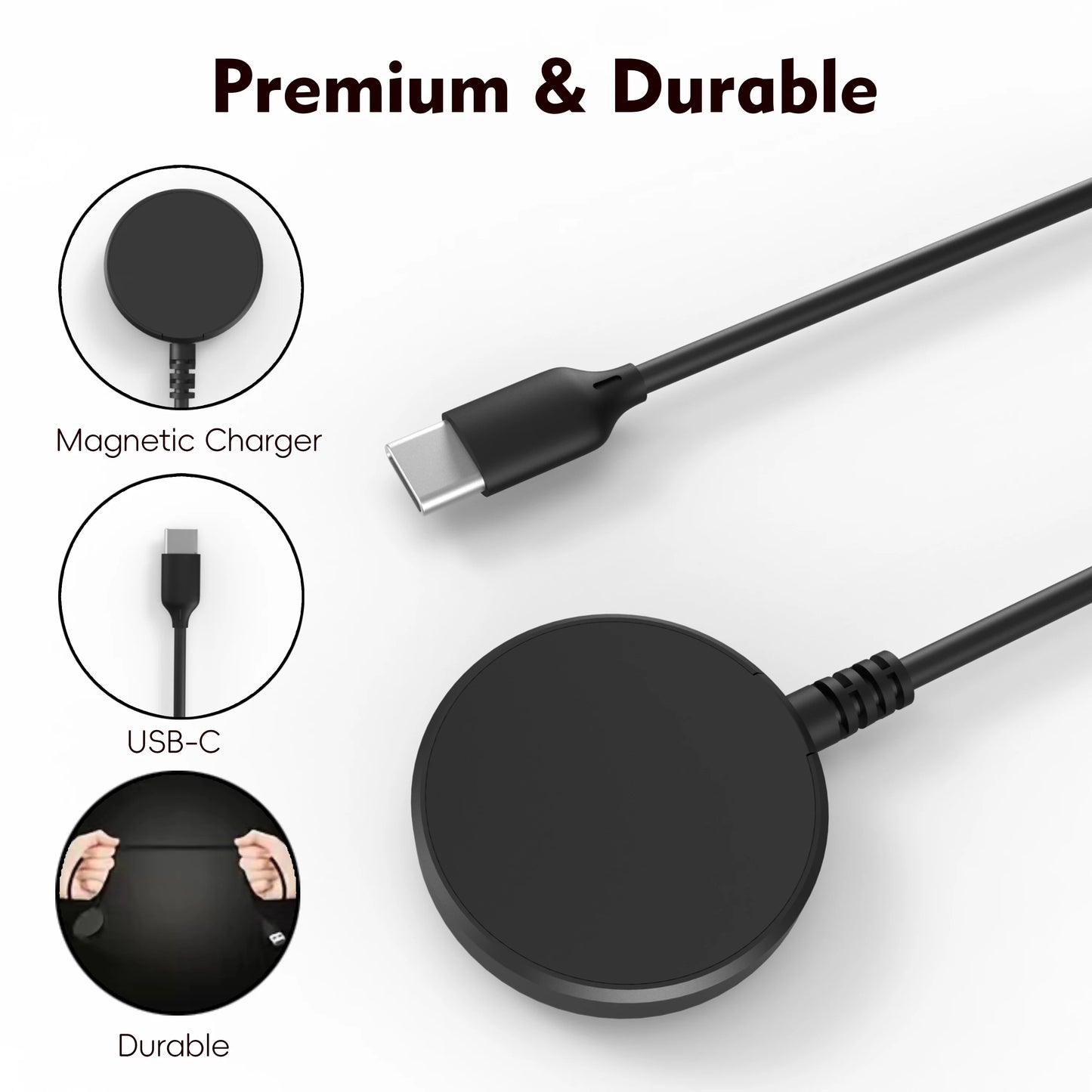 Watch Whiress charger for Galaxy Watch Charger Cable for Galaxy Watch 3/4/5/6/7/8 Ultra 4/6/8 Classic  5 Pro Active 1 /2
