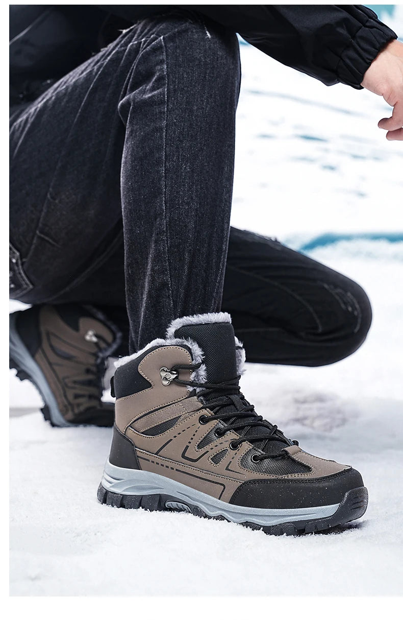 Autumn And Winter Outdoor Travel Camping Hiking Shoes Leisure Activities Warm And Comfortable Sports Shoes 39-47