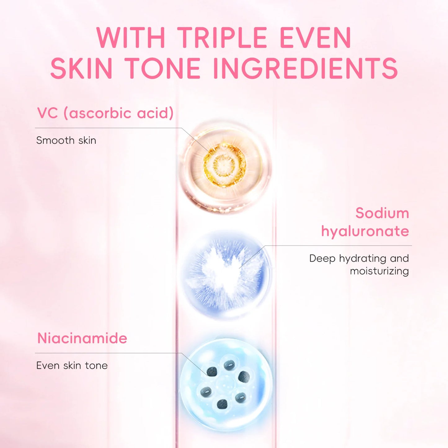 3pcs/set Sakura Skin Care Sets Face Cream Serum Eye Cream Face Beauty Products for Women Daily Moisturizing Skin Care Products