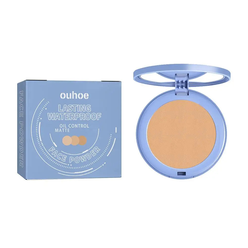 Sunscreen Powder Cosmetic Face Powder Oil-Control Waterproof Lasting Matte Concealer Makeup Pressed Powder Korean Cosmetic  4.8