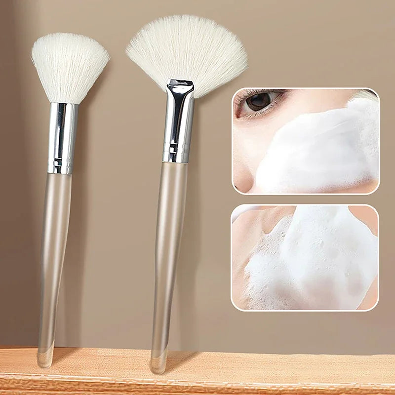 1Pc DIY Facial Cleanser Brush Soft Hair Face Massage Wash Brush Face Mask Brush Portable Skin Care Beauty Makeup Tool