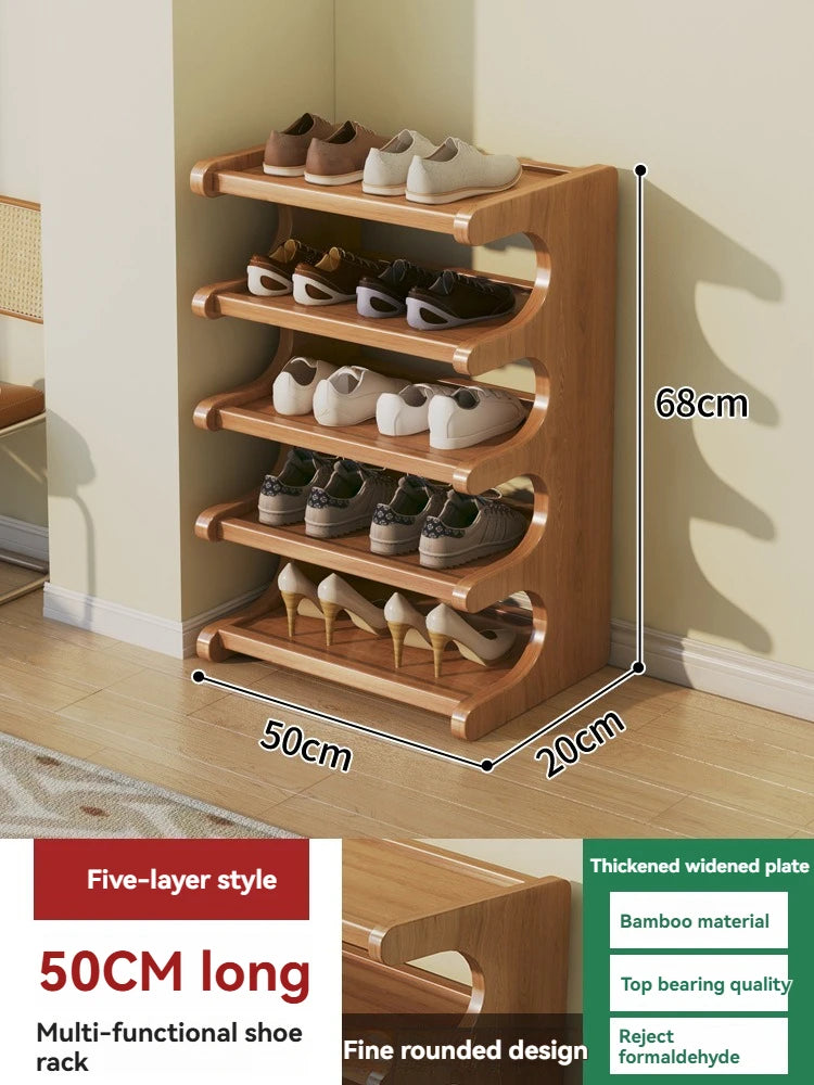 Shoe rack Dormitory Home Multi story Small Narrow Rental Room Dustproof Simple Rack Storage Dormitory Storage Rack Space Shoe Ca