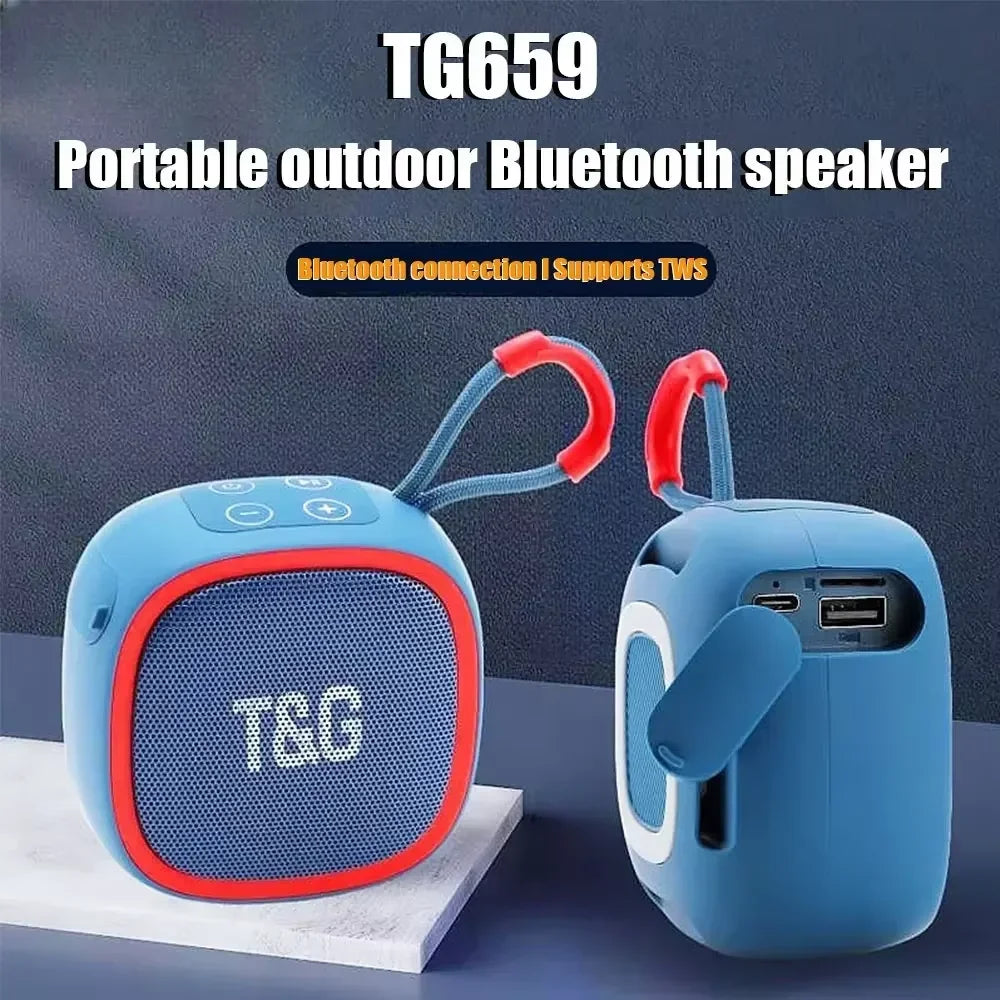 Bluetooth Speaker Mini Portable IPX4 Waterproof Wireless Loudspeaker Support TF FM Card BT TWS Stereo HIFI Sound Box Car Audio