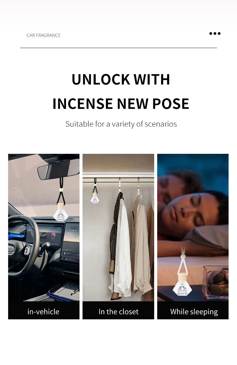 Perfume Car perfume, a car fragrance used for car interior accessories, a long-term car air freshener, keep charming and fresh SwiftNest