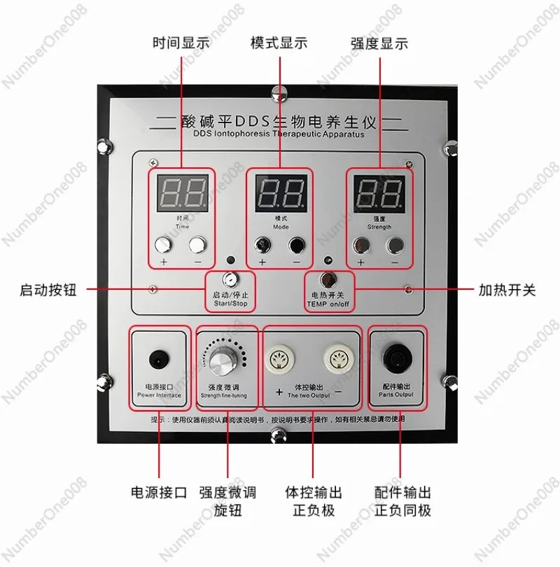 Bio-Electric Meridian Massager - Full Body Therapy & Meridian Unblocking for Health & Wellness