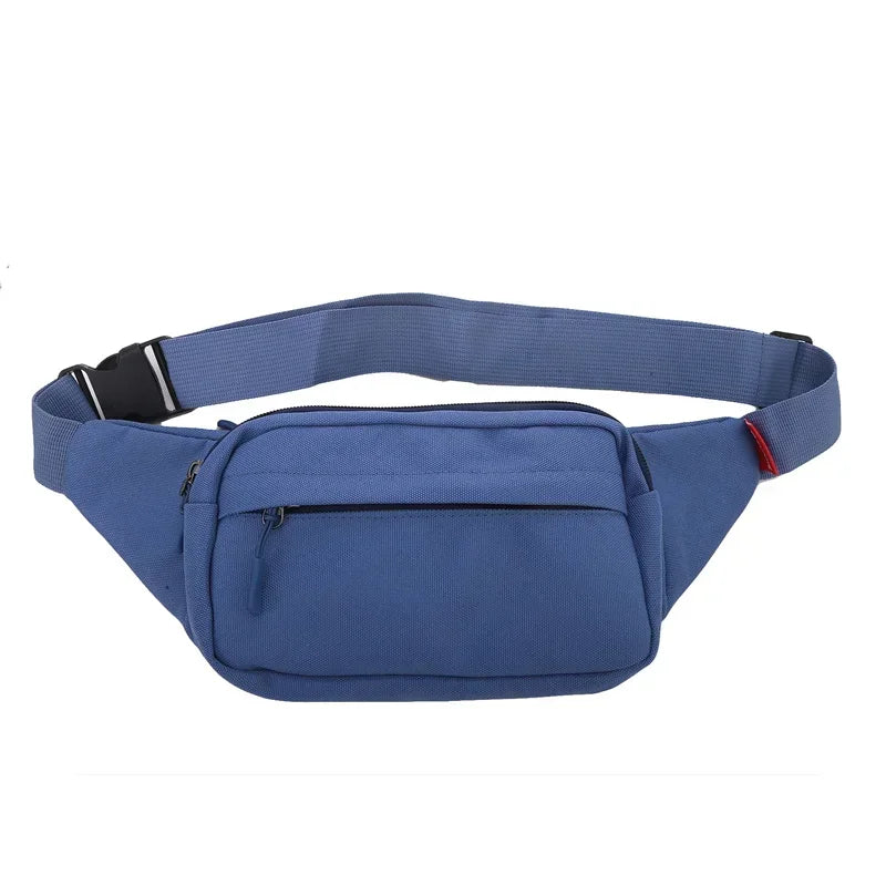 2025 Unisex Sports Fanny Pack - Fashion Canvas Waist/Shoulder Bag for Men & Women, Phone Purse with Casual Crossbody Design