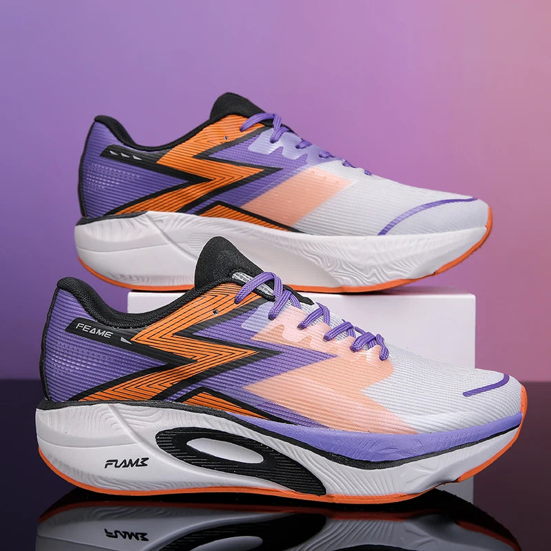 أحذية رياضية عصرية للجري، أحذية رياضية مريحة للرجال والنساء، أحذية مشي خارجية قابلة للتنفس باللون الأبيض