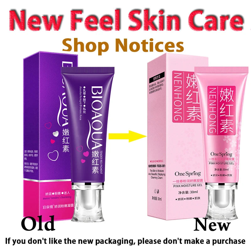 كريم تبييض المناطق الحساسة للجسم، مصل الجسم الوردي، تفتيح الميلانين، تحت الإبطين، الوركين، الفخذين الداخليين، تفتيح وإصلاح العناية بالأجزاء الخاصة