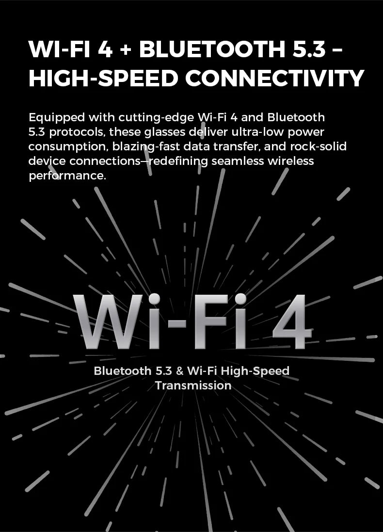 New Technology Bluetooth Call Smart Glasses 2025 Video Recording Camera Sunglasses VR Headset AI Translation Lens for Man Woman