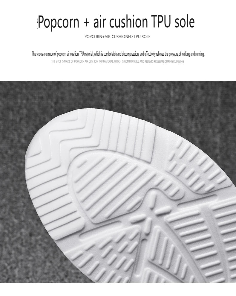 Men's Outdoor Running Shoes with Shock Absorption, Lightweight, Breathable, and Suitable for Casual Sports Activities.