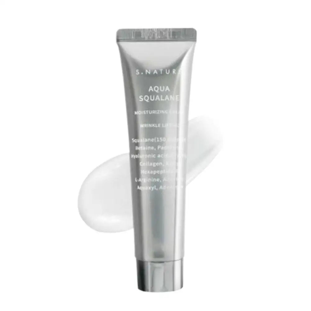 1PCS Squalane Facial Cream 80g Nourishing Formula Enhances Skin Protection Refreshing Non Sticky Long Lasting Hydration Skincare