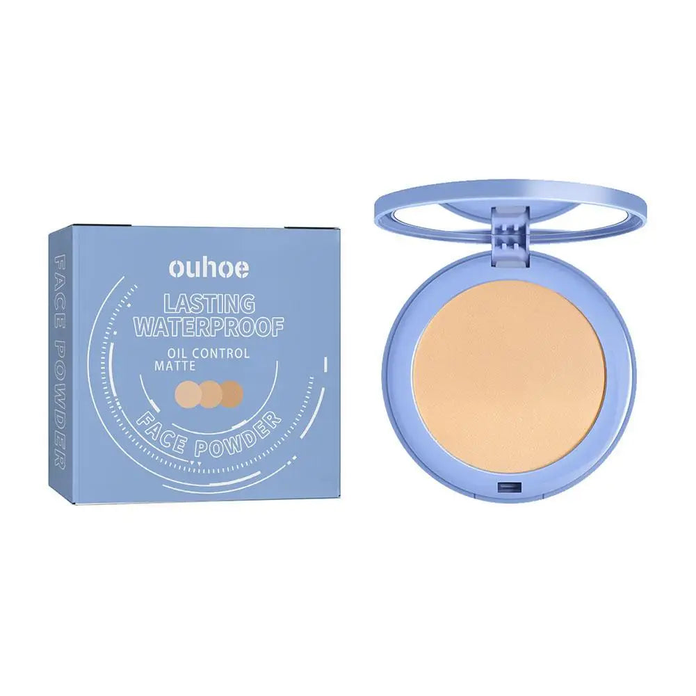Sunscreen Powder Cosmetic Face Powder Oil-Control Waterproof Lasting Matte Concealer Makeup Pressed Powder Korean Cosmetic  4.8