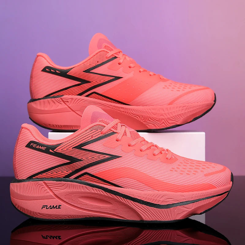 أحذية رياضية عصرية للجري، أحذية رياضية مريحة للرجال والنساء، أحذية مشي خارجية قابلة للتنفس باللون الأبيض