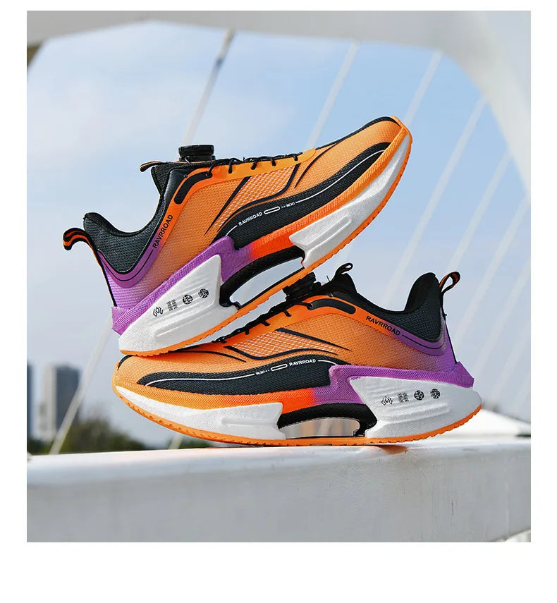 أحذية رياضية رجالية للجري، أحذية ماراثون كاجوال، خفيفة الوزن، قابلة للتنفس، مريحة، رياضية، مضادة للانزلاق، أحذية رياضية للمشي في الهواء الطلق