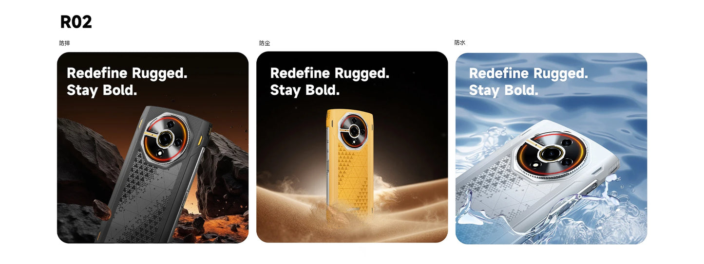 4G Rugged Smartphone LAGENIO Panther 2 Pro Android 15 8GB+256GB Mobile Phone 50MP 5150mAh 6.7 " HD Ultra-thin Cellphone Gemini