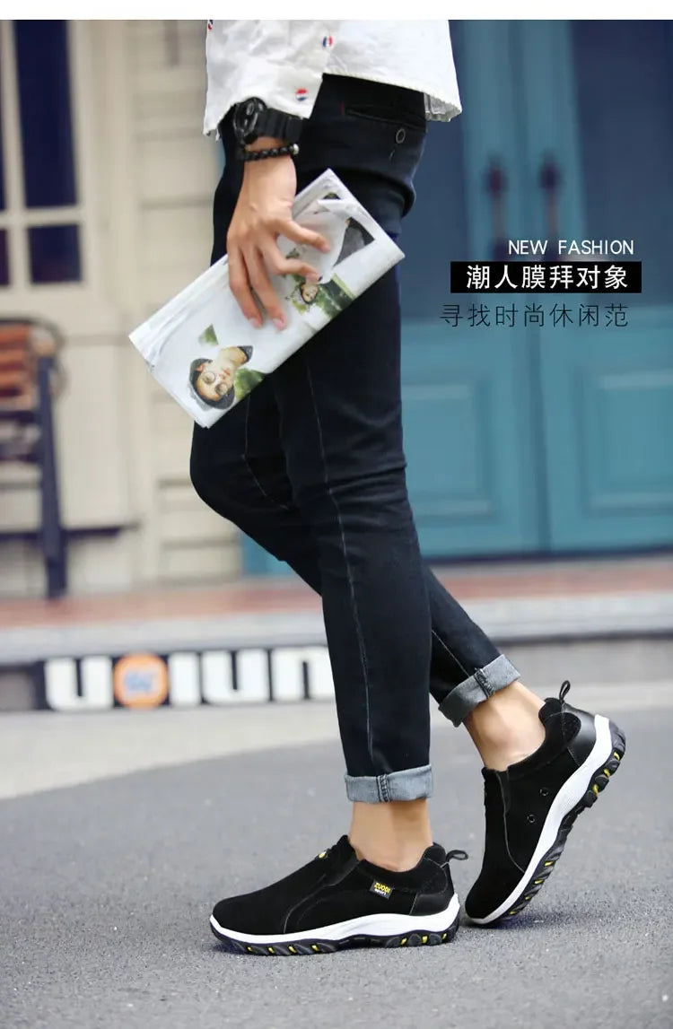 2025 New Men's Casual Sports Shoes for Outdoor Walking, Lightweight, Fashionable, and Comfortable Shoes, Size 38-50 Plus