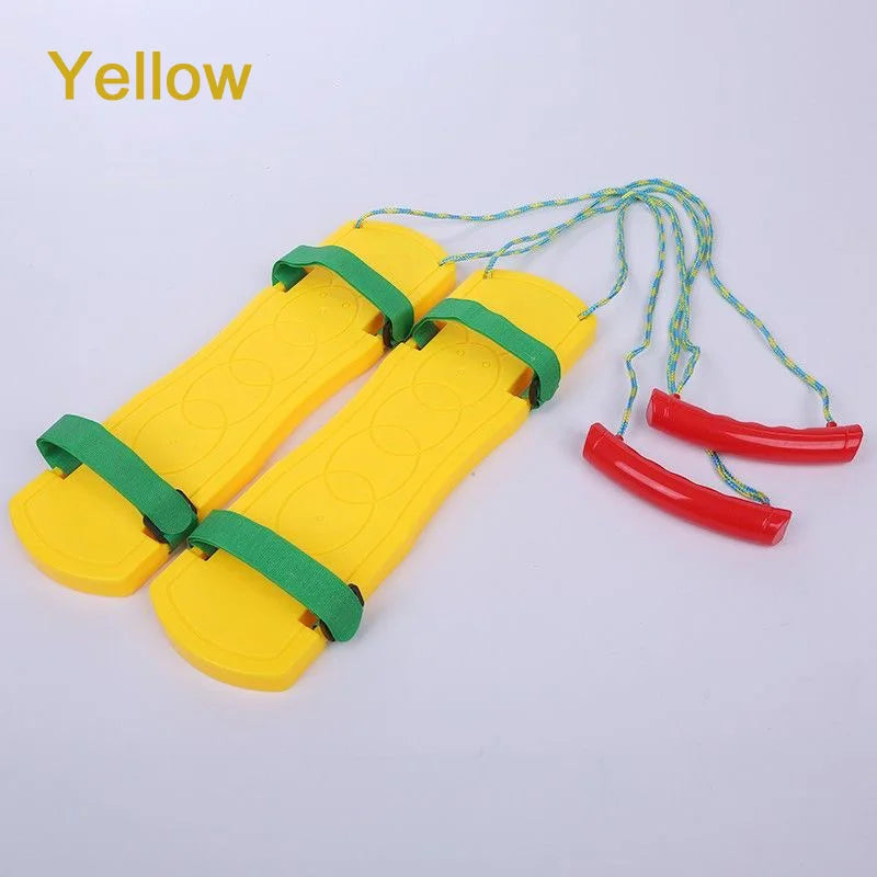 ألعاب الأطفال الأولاد والبنات اللعب التعاوني بين اليدين والقدمين وبناء الفريق والتدريب على التكامل الحسي والألعاب الخارجية والرياضة