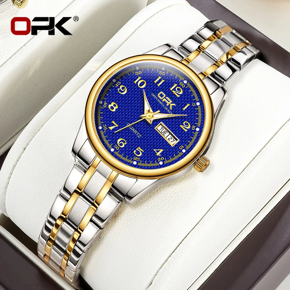 OPK 8110 Watch For Women Quartz Watch Waterproof Classic Luxury Brand Ladies Watch Stainless Steel Strap Watches Reloj Mujer SwiftNest