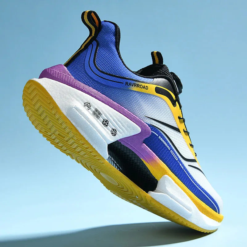 أحذية رياضية رجالية للجري، أحذية ماراثون كاجوال، خفيفة الوزن، قابلة للتنفس، مريحة، رياضية، مضادة للانزلاق، أحذية رياضية للمشي في الهواء الطلق